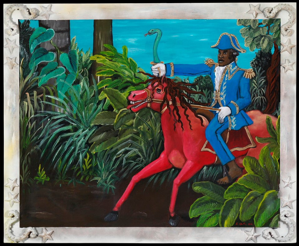 Edouard Duval-Carrié, Toussaint Louverture (2006). Image: © Edouard Duval-Carrié 2006, courtesy of Figge Art Museum.